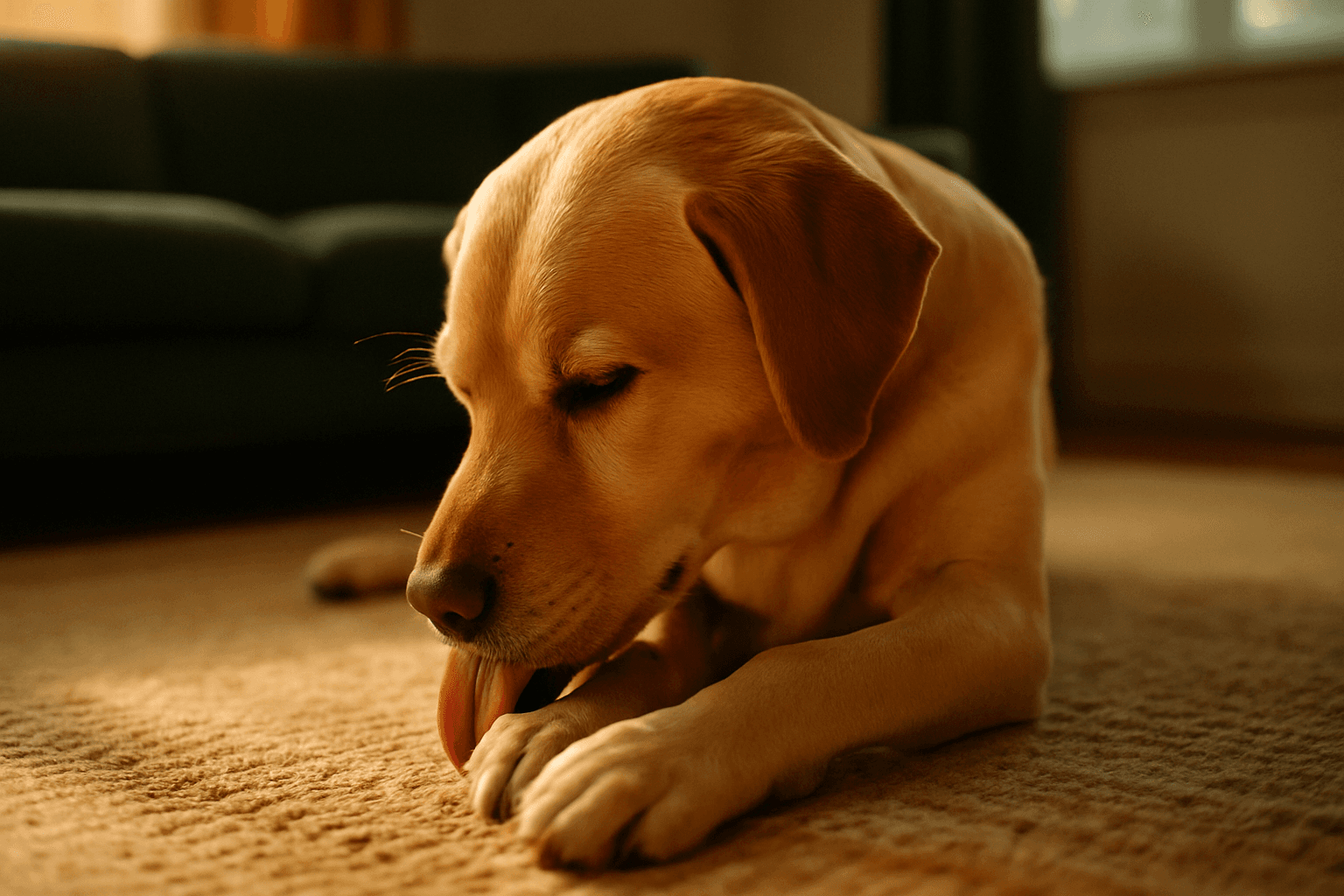 My Dog Constantly Licks His Paws